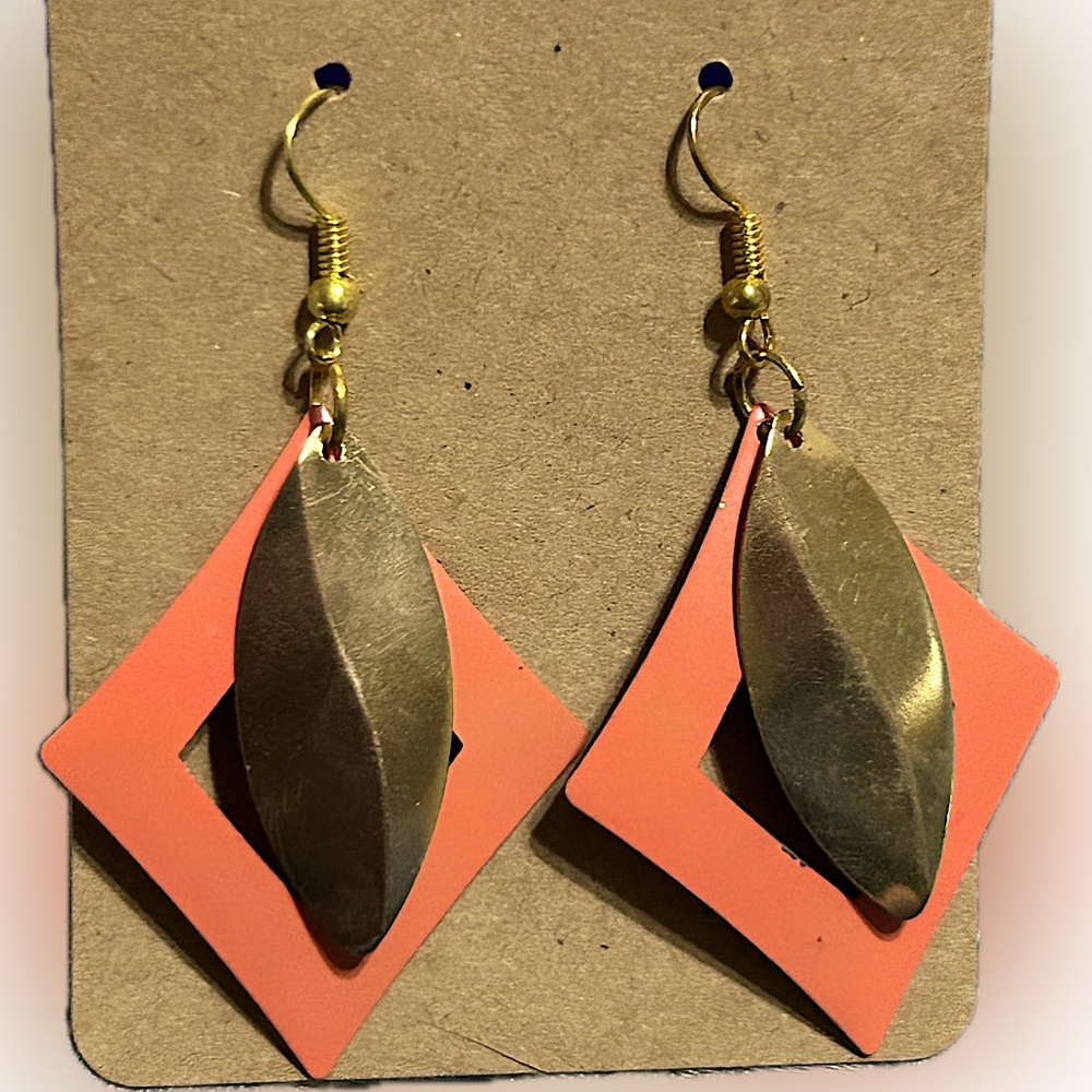 Flashback skating rink style earrings
